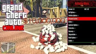GTA 5 Online 1.43 NoName Menu w/ 10M Unlimited Stealth Money+Hacks[FREE DOWNLOAD]