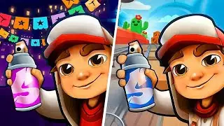 Subway Surfers San Francisco 🆚 Subway Surfers Zuric, Subway Surfers Map Comparison