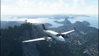 Perfect Landing in microsoft flight simulator