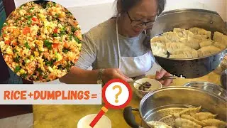 creative Chinese dumplings + rice super simple recipe 创意糯米蒸饺 你不能错过的美味 川味饺子