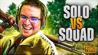JOGANDO SOLO VS SQUAD E FAZENDO UM APELO AO PUBG