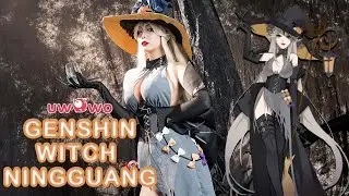 Witch Ningguang Halloween Genshin Impact Cosplay