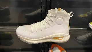 Under Armour Curry 4 Retro &ldquo;White Gold&rdquo; 2024 - Style Code: 1298306-111