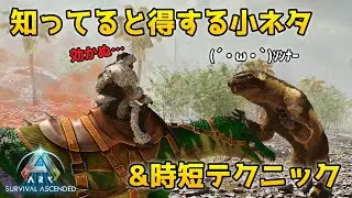 【ASAゆっくり解説】ARK知ってると得する小ネタ&時短テクニック