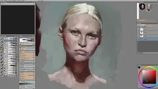 [LIVE STREAM] Fashion Model Head Sketching 2/2