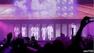 [HD fancam] 110610 Super Junior - Bonamana + 갈증 (A Man In Love) cut @ SMTown Paris