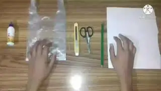 How to make a windsock using plastic bag at home