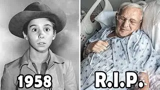 THE RIFLEMAN (1958) Cast THEN and NOW, All the actors died tragically!!