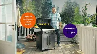 Grilla med K-Rauta.