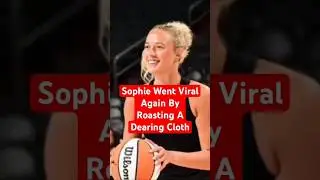 Went Viral Again By Roasting A Dearing Cloth. #sophiecunnigham #indiafever #wnba2025
