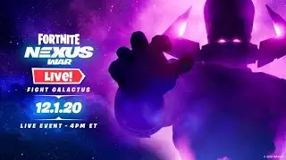 🔴*NEW* FORTNITE GALACTUS (THE DEVOURER OF WORLDS) NEXUS WAR LIVE EVENT!