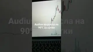 Цена токена Audius выросла на 90% за сутки после партнерства с TikTok 2021 #shorts