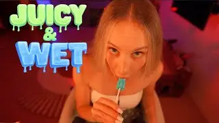 ASMR | Wet & Juicy  | High Sensitivity Mouth Sounds 🍭 #asmr