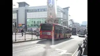 Mercedes CitaroG ExGALMAL118 & GNE5347, Brighton&Hove 127 BP57UYK on 25 at Brighton Churchill Square