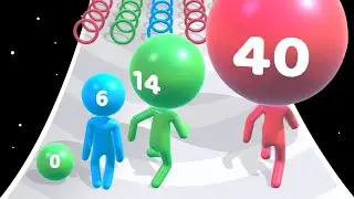 BIG HEAD RUSH: Level Up Runner - Number Games (Max Level)