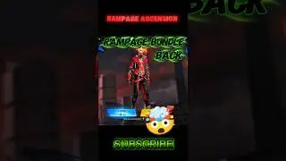 FREE FIRE MAX RAMPAGE ASCENSION REWARDS 😍 EVENT l #shorts #shortsfeed #freefire #foryou