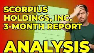My Insight: Scorpius Holdings' Dire 10-Q Filing
