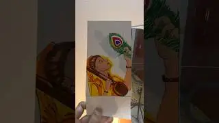 Krishna Shadow art #krishna