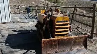 WW 2 CLARK AIRBORNE DOZER HARD AT WORK