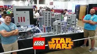 Huge LEGO Star Wars Rebel Attack on Eriadu City