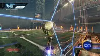 Ceiling shot musty flick double touch (in training)