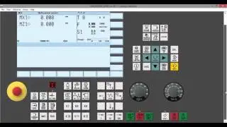 IFSP - Aula de simulação CNC Inicializando o sinutrain 808D