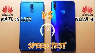 Huawei Nova 3i vs Huawei Mate 10 LIte Speed Test