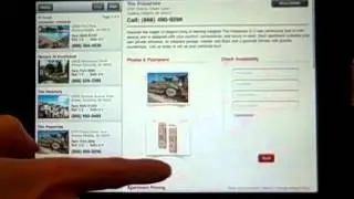 Apartment Guide iPad App