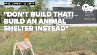 Georgia county invests in election building: Residents voice need for animal shelter instead