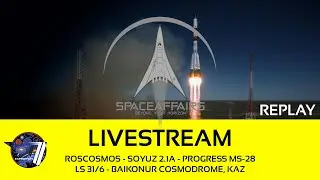 Роскосмос - Союз 2.1а - Прогресс МС-28 - ЛС 31/6 - Космодром Байконур, Казахстан - 15 августа 2024 г.