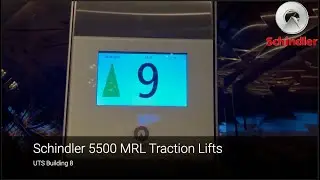 ADVENT DAY 1 | INTO THE PAPER BAG | UTS Building 8 | Schindler 5500 MRL Traction Lifts