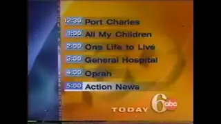 (November 27, 1997) WPVI-TV 6 ABC Philadelphia Commercials