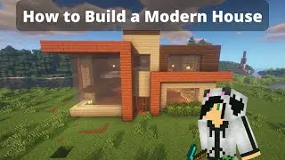Minecraft| How to Build a Simple Modern House [2020] 1.16.2