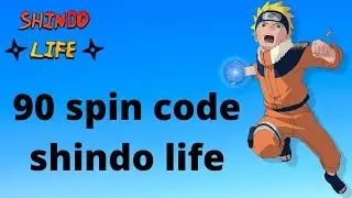 90 spin code *NEW* for shindo life