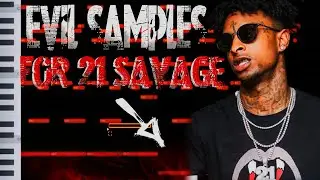How To Make Dark Loops For 21 Savage | Fl Studio 21