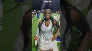 Riverside Generals band playing after the game vs Raines