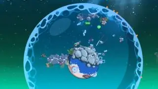 Angry Birds Space - Pig Dipper - level 6-19 Three Star Walkthrough