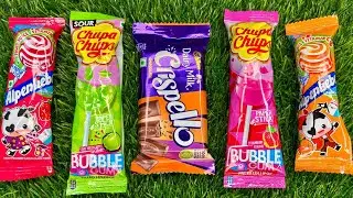 Satisfying ASMR Colorful ChupaChups Lollipop Gummy Candy Unboxing Unwrapping Video