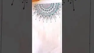 Mandala art for beginners ❤️💕💖#shorts #trending #art #mandalaart #mandala