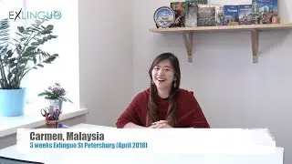 Exlinguo St Petersburg Russian language course review by Carmen, Malaysia (April 2018)