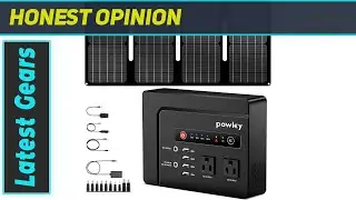 Powkey 200W Portable Power Station: Your Ultimate Outdoor Power Solution!