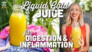 Anti-Inflammatory Juice Recipe For Digestion, Bloating, & Glowing Skin | Raw Vegan