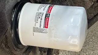 Spin-on oil filter adapter for a 272 y block