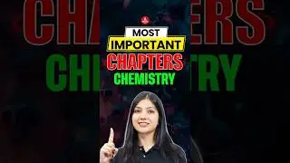 Chemistry Important Chapters for Board Exam 2026 🔥 | Must Watch #shorts #chemistry