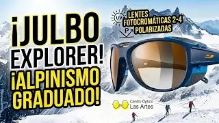 Gafa de montañismo graduada Julbo Explorer fotocromática 2-4 y POLARIZADA 🏔️