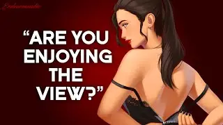 Flirty Milf Next Door Catches You Checking Her Out (Through The Window) (Kissing) (Single Woman)
