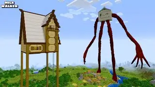 I Found The Scariest Milk Walker 😱 In Minecraft | Minecraft Horror 😱