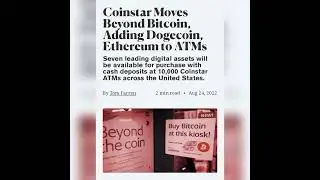 Coinstar Adds Dogecoin and Ethereum to ATM!