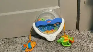 Fisher Price Ocean Wonders Aquarium play yard toy (baby mode)
