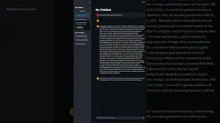 Persistent Offline Chatbot like ChatGPT